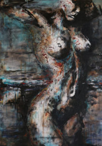 1acceuil damien rais peinture huile acrylique portrait int