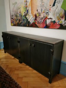 buffet armoire acier damienrais mobilier acier design furnitures steel 2a