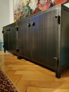 buffet armoire acier damienrais mobilier acier design furnitures steel 3a