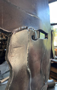 Mask_sculpture_acier_accueil_Damien_Rais_3