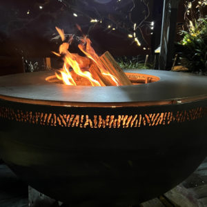 Vulcano brasero plancha barbecue grill design braseros firepit openfire cheminee acier jardin exterieur grillade outdoor kitchen damien rais carre 3 2