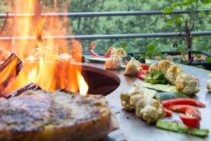 lotus de cuisson brasero plancha ellipsis barbecue grill design braseros firepit openfire cheminee acier jardin exterieur grillade outdoor kitchen damien rais 12