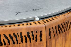 lotus de cuisson brasero plancha ellipsis barbecue grill design braseros firepit openfire cheminee acier jardin exterieur grillade outdoor kitchen damien rais 3