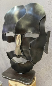 Damien_Rais_forge_sculpure_acier_inox_metal_mask_1