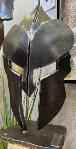 Damien Rais forge sculpure acier inox metal sparte 1