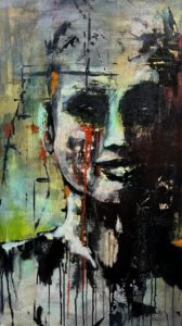 Marin Acryl et huile Damien Rais 1c