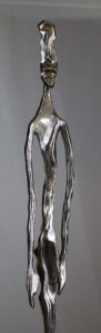 Damien Rais sculpture acier inox Oscar atelier 8