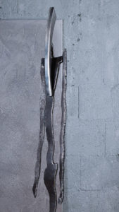 Damien Rais sculpture acier Monsieur 3