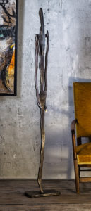 Damien Rais sculpture acier Monsieur 8