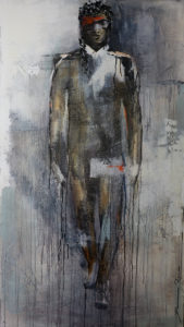 Next -Acryl et huile-90:150 cm-Damien Rais-2