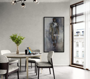 Next -Acryl et huile-90:150 cm-Damien Rais-3