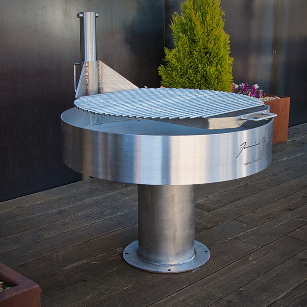 Ring -Grill-inox-BBQ-Barbecue-Openfire-Grillades-Outdoorkitchen-Club-Public bbq-inox-Picnic-Damien Rais 25-17c
