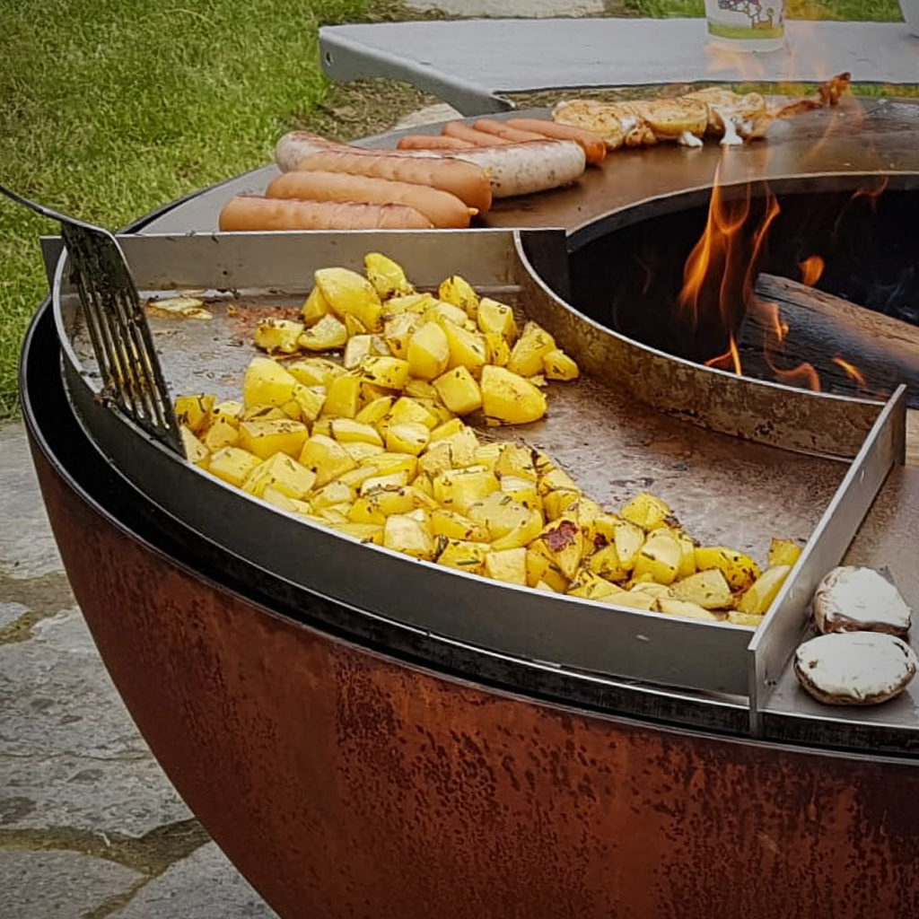 brasero plancha Damien Rais frise