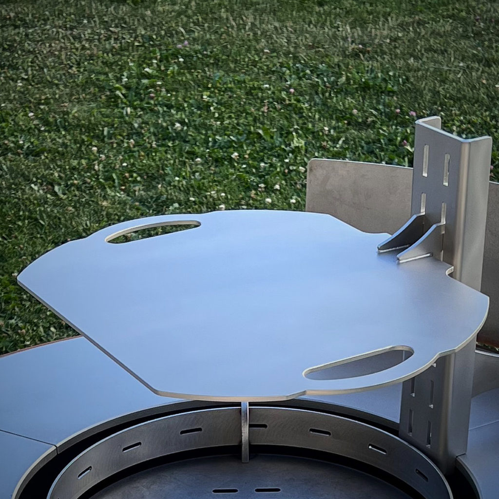 brasero plancha Damien Rais plancha