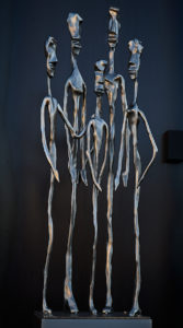 Tribu-sculpture-inox-Damien-Rais-5